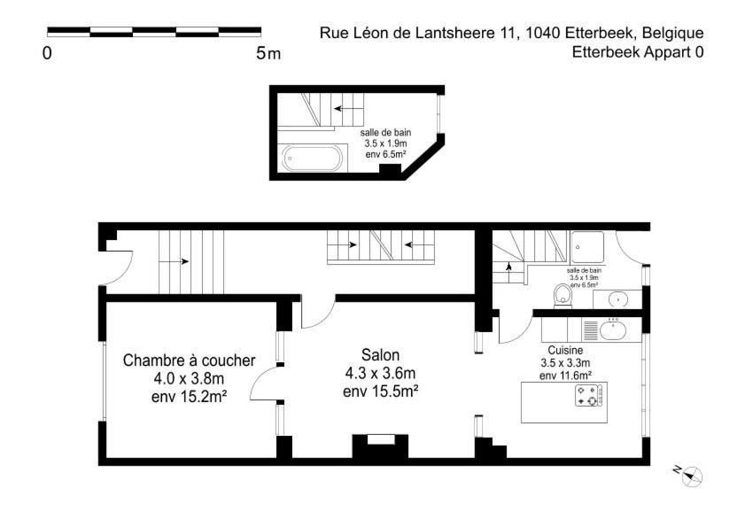Apartment In Brussels, Lantsheere By Homenhancement Sa *